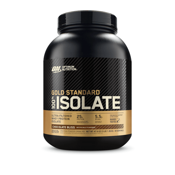 100% Whey Optimum Nutrition Gold Standard Isolate Chocolate 1,36kg - 3 Lbs - Globalbev
