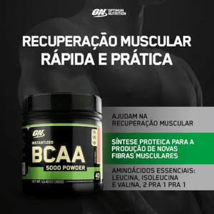 BCAA 5000 Powder Optimum Nutrition - 345g - Globalbev