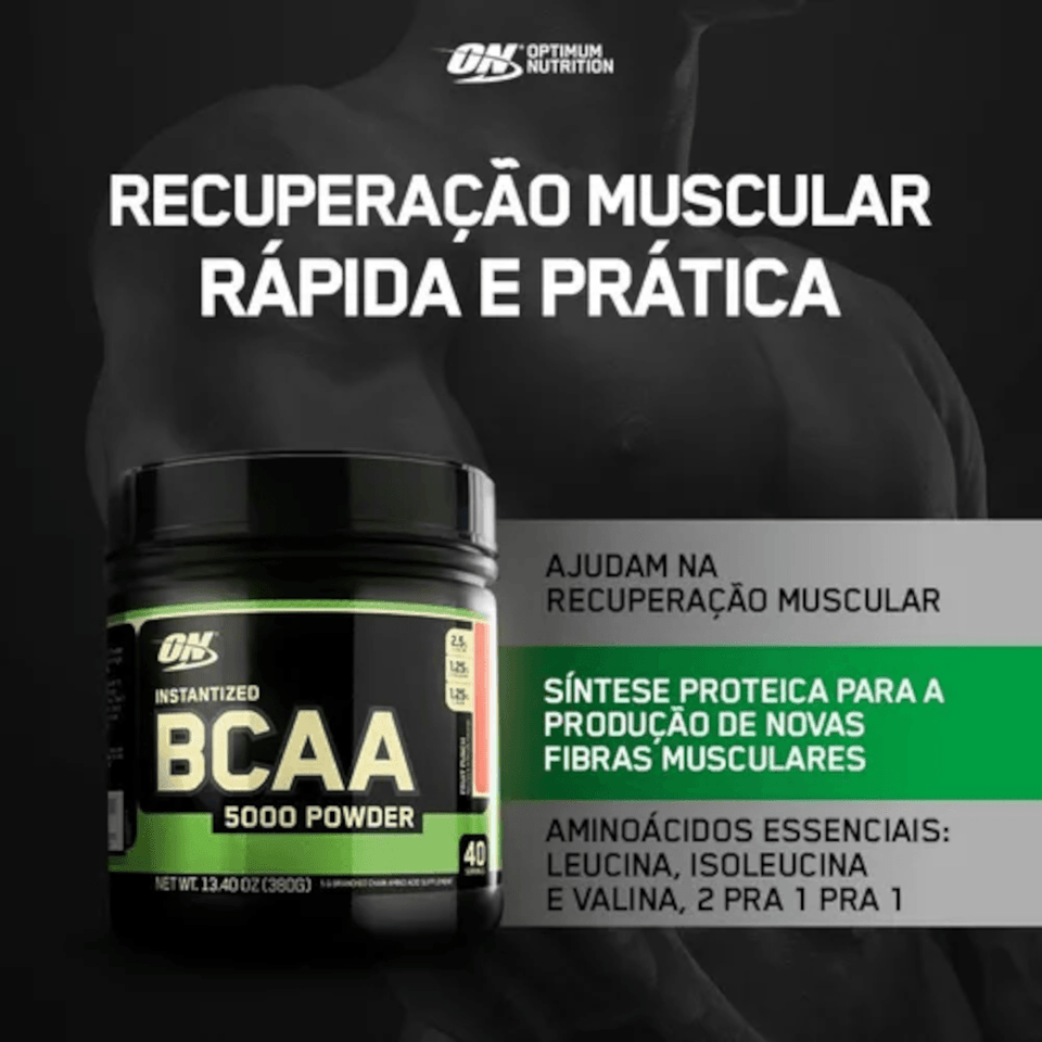 BCAA 5000 Powder Optimum Nutrition - 345g - Globalbev