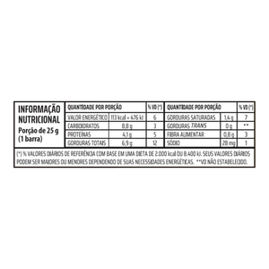 Barra de Cereal Trio Nuts Amêndoas, Coco e Quinoa 25g - Caixa c/ 2 uni. - Globalbev