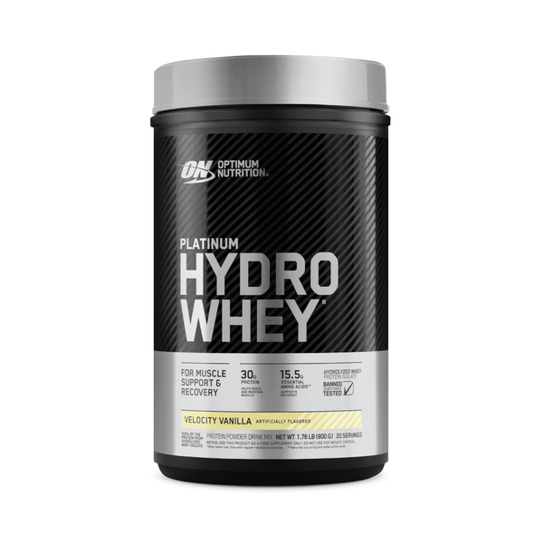 Platinum Hydro Whey Optimum Nutrition Baunilha 800g - 1.76 Lbs - Globalbev