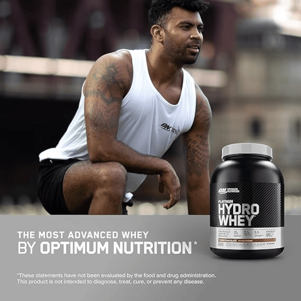 Platinum Hydro Whey Optimum Nutrition Chocolate 1,64kg - 3.61 Lbs - Globalbev