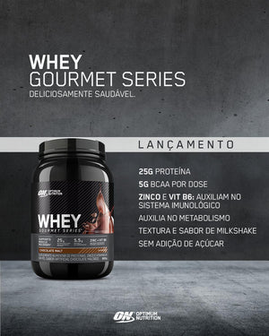 Whey Optimum Nutrition Gourmet Chocolate 900g - Globalbev
