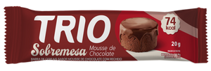 TRIO SOBREMESA MOUSSE DE CHOCOLATE 18G - CAIXA C/12 UNI.