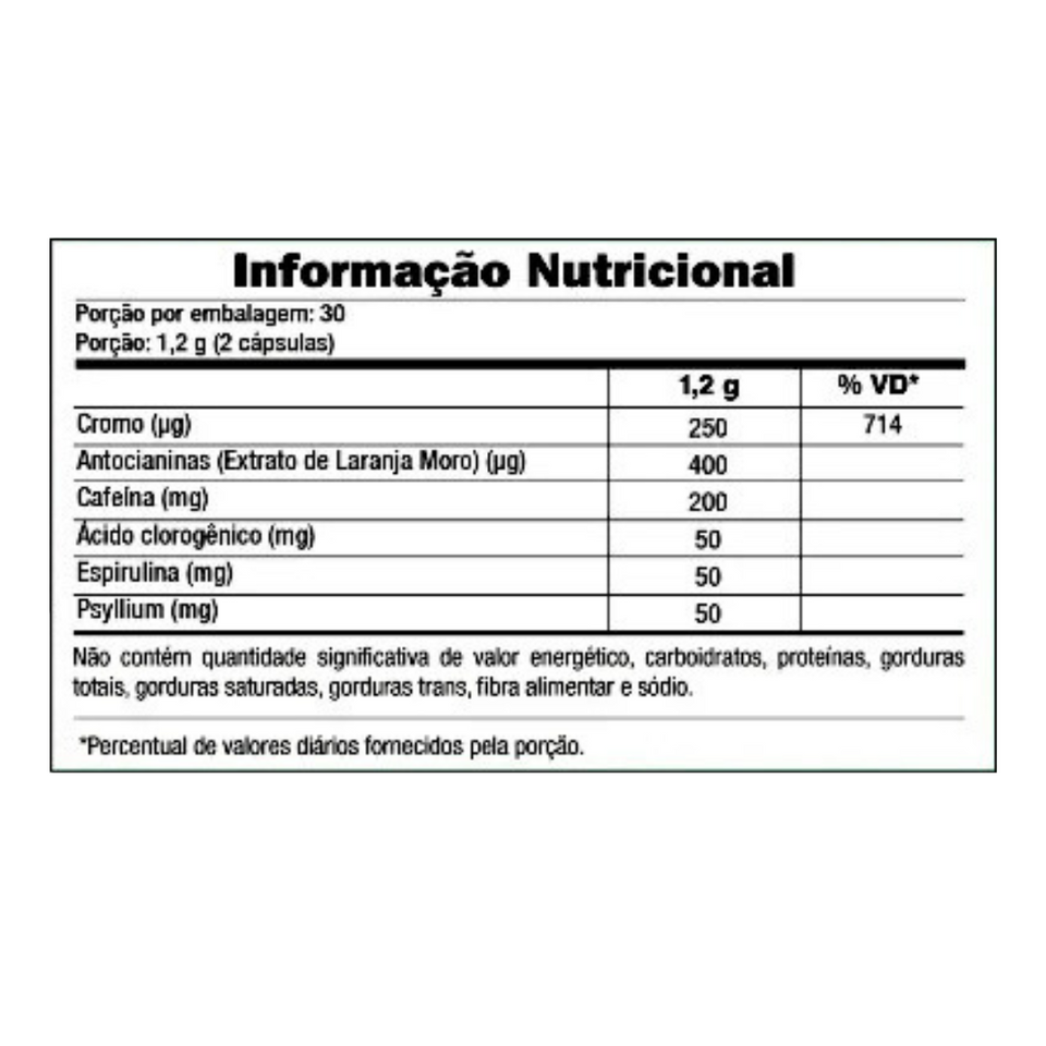 GREEN MELT 60 CAPS - SACIEDADE E QUEIMA DE GORDURA