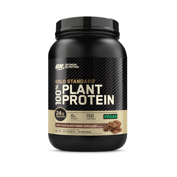 100% PLANT PROTEIN OPTIMUM NUTRITION GOLD STANDARD CHOCOLATE 800G - 1.76 LBS