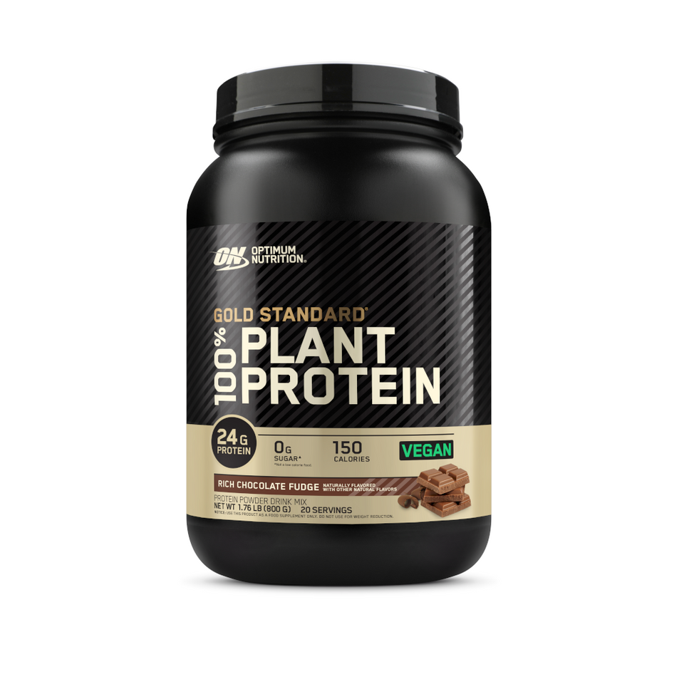 100% PLANT PROTEIN OPTIMUM NUTRITION GOLD STANDARD CHOCOLATE 800G - 1.76 LBS