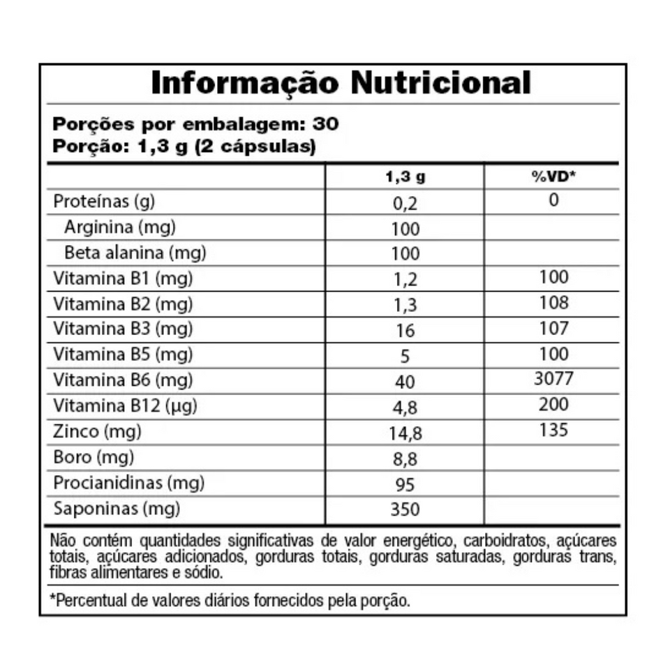 ALPHA MAN - BOOSTER DE TESTOSTERONA E IMUNIDADE