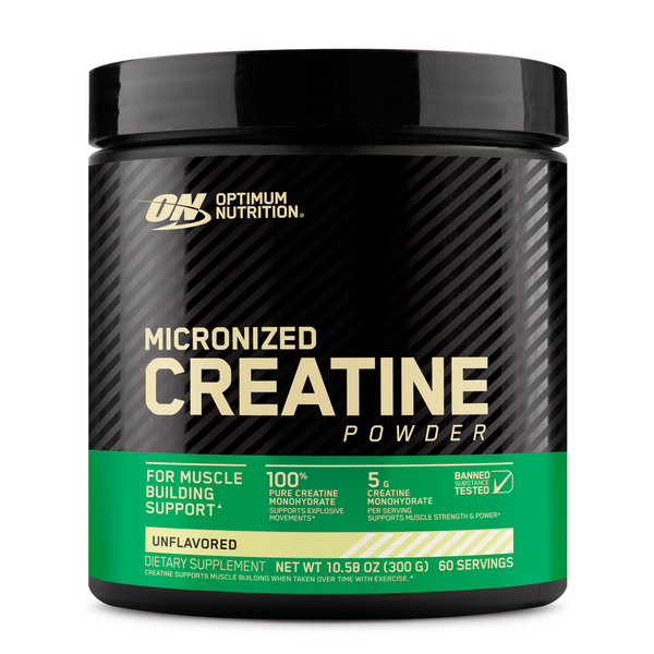 CREATINA POWDER MONO-HIDRATADA E MICRONIZADA OPTIMUM NUTRITION 300G