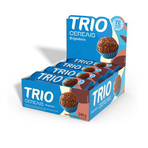 BARRA DE CEREAL TRIO BRIGADEIRO 20G - CAIXA C/ 12 UNI.