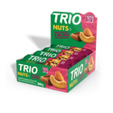 TRIO NUTS CACAU: AMENDOAS, CASTANHA DE CAJU E CHOCOLATE 25G - CAIXA C/ 12 UNI.