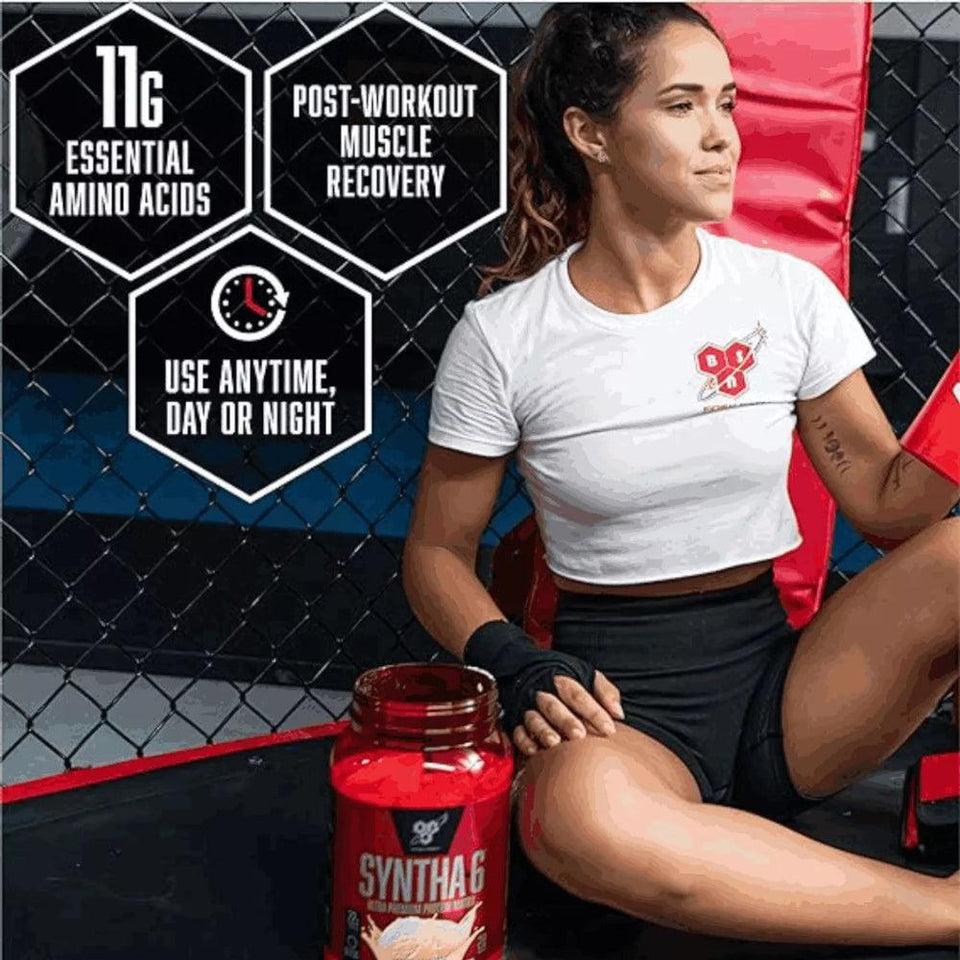 Whey BSN Syntha 6 Edge Morango Milkshake 1,82kg - 4.01 Lbs - Globalbev