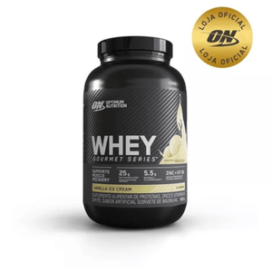 Whey Optimum Nutrition Gourmet Baunilha 900g - Globalbev