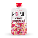 Purê de Frutas Pic-Me Morango, Framboesa e Maçã 100g